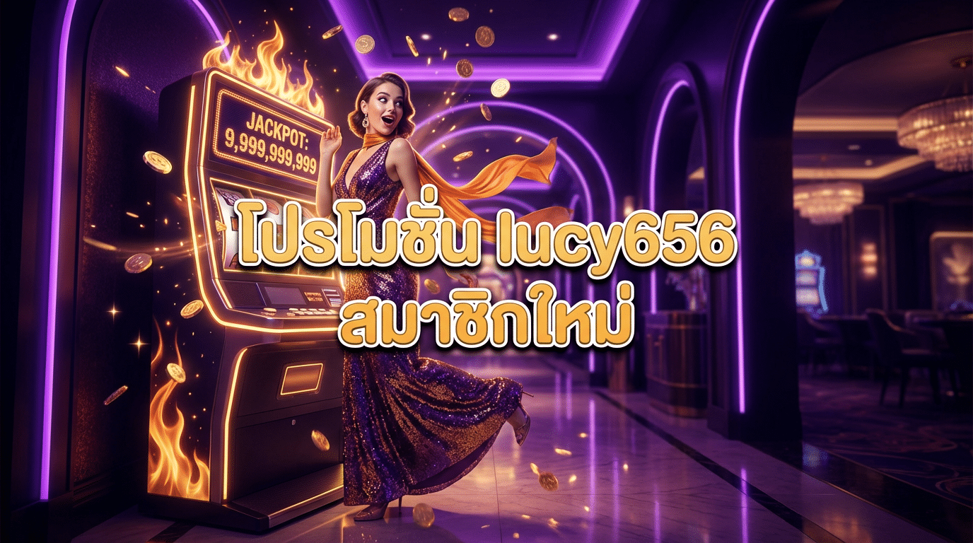 โปรโมชั่น lucy656 สมาชิกใหม่