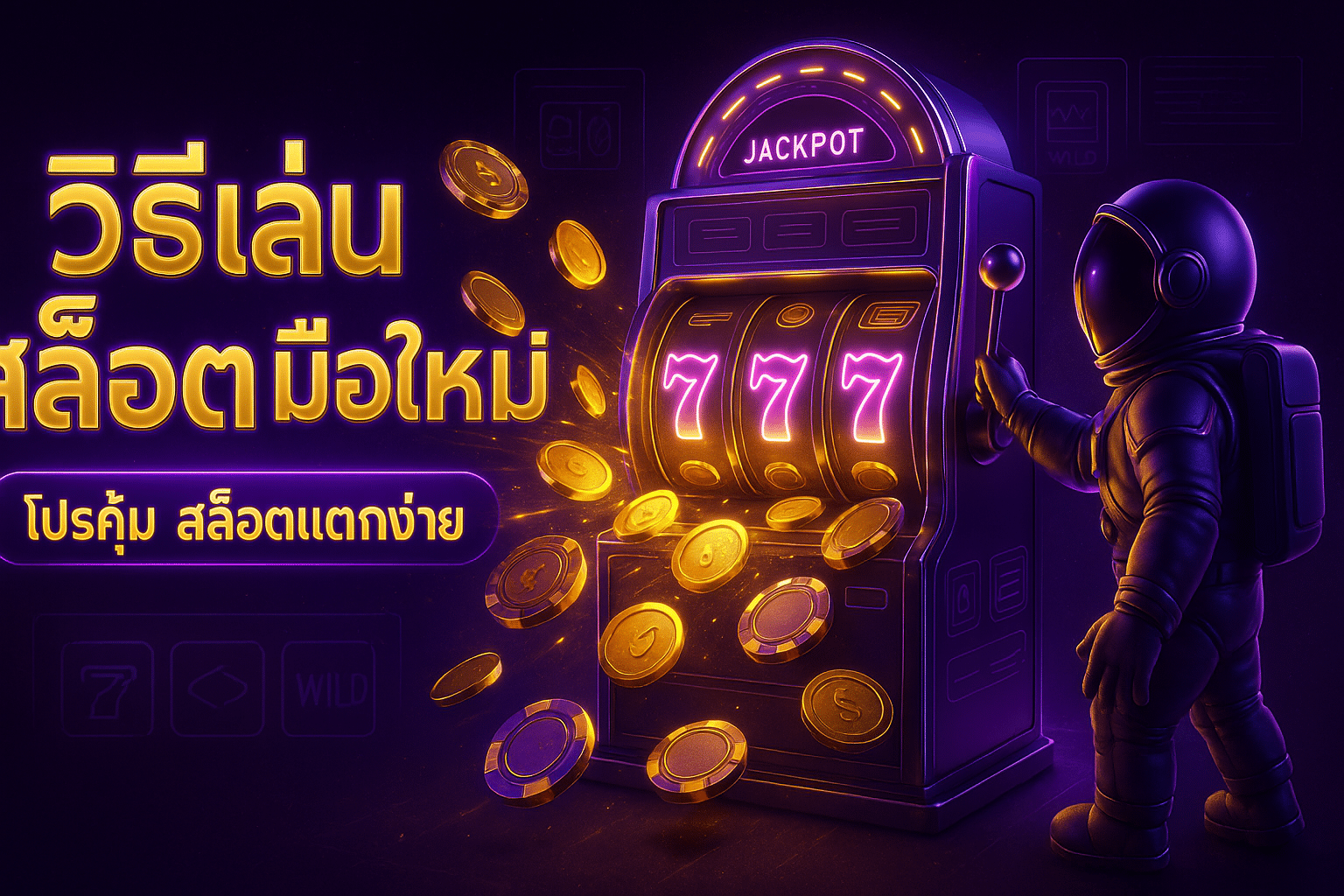 วิธีเล่น สล็อต มือใหม่