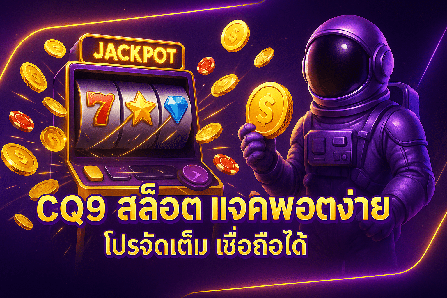 CQ9 สล็อต แจ็คพอต