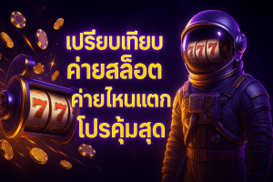 เปรียบเทียบ ค่ายสล็อต