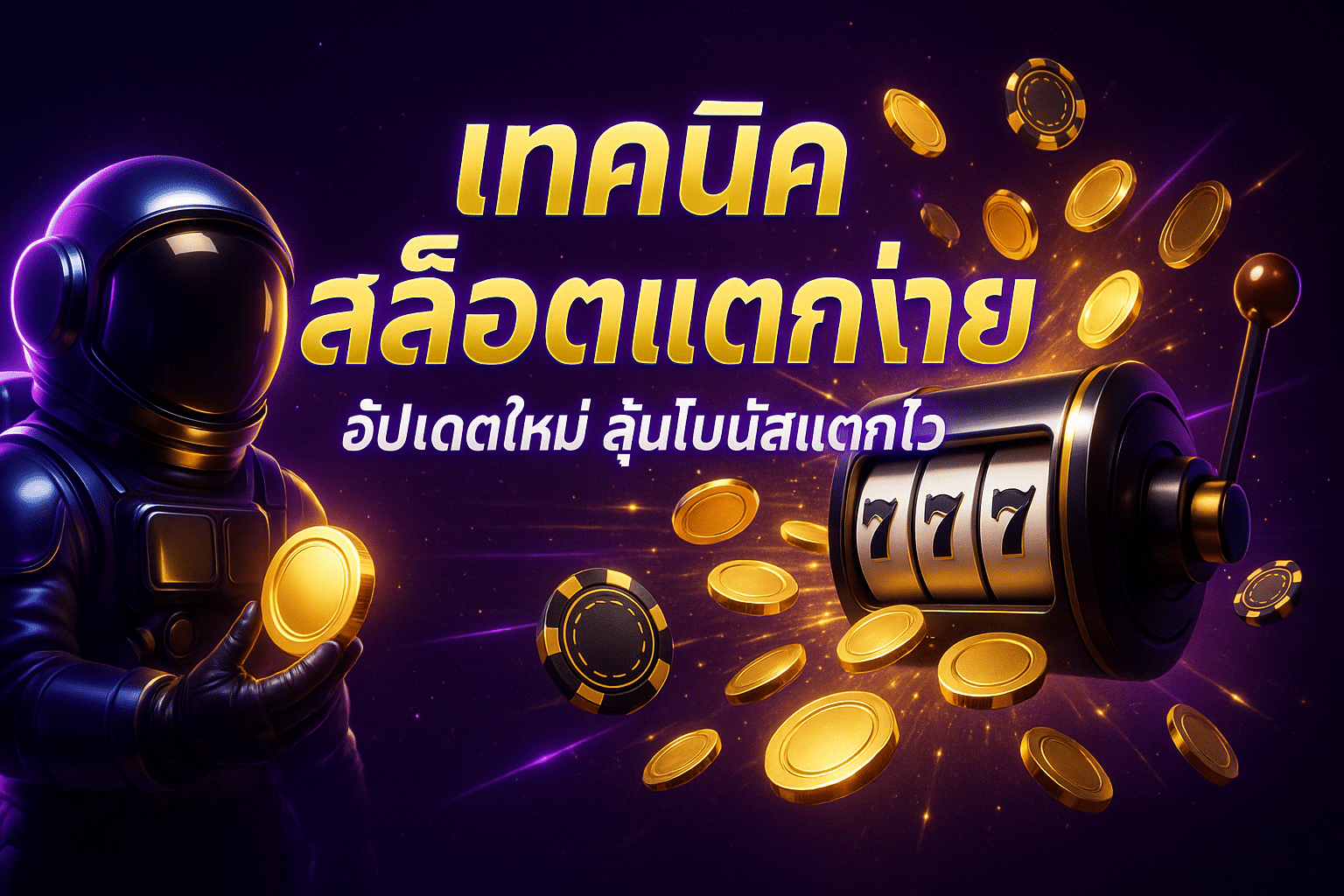 เทคนิค สล็อตแตกง่าย